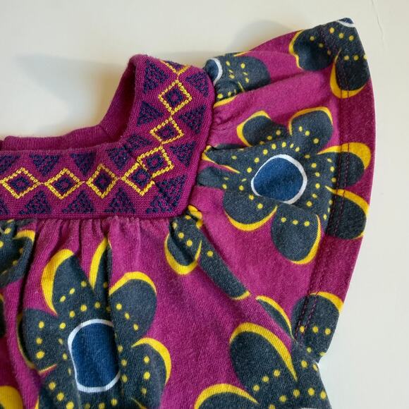 Tea Collection Rosebank Mini Dress Girls 4 - Picture 6 of 11